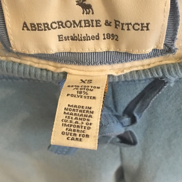 Abercrombie & Fitch Girls Blue Comfy Sweatpants - Picture 3 of 6